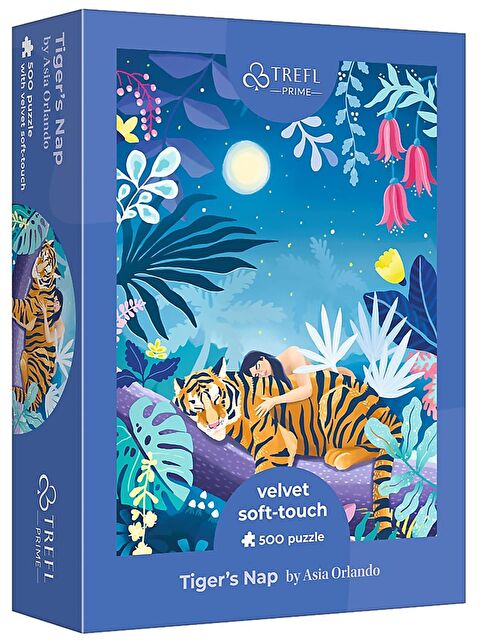 Vardem Oyuncak Trefl 500 Parça Puzzle Tiger'S Nap (34x48cm) - Standart Standart