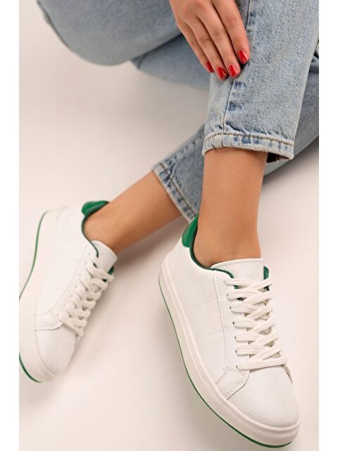 Muggo Harvest Unisex Bağcıklı Sneaker Spor Ayakkabı - S000139243-37251