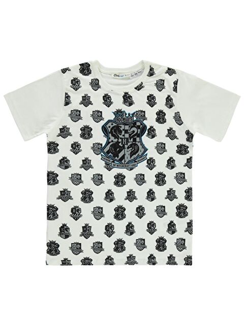 Civil Harry Poter Erkek Çocuk Tişört 10-13 Yaş Ekru - S000203798-19965