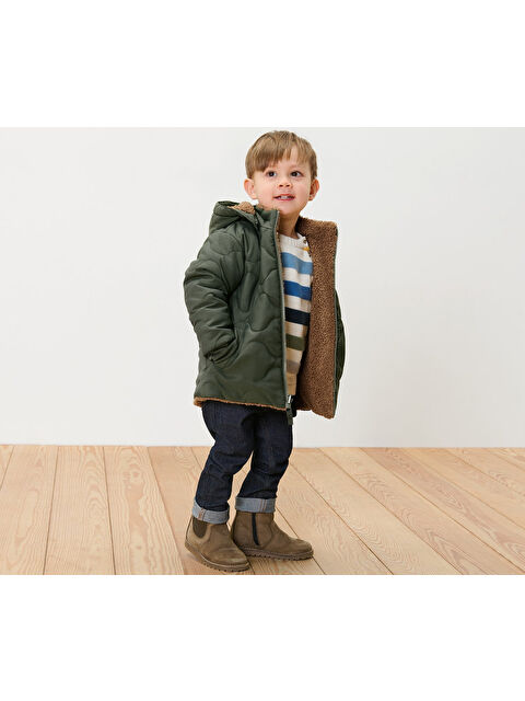 Tchibo Çocuk Çift Taraflı Ceket, Teddy - S000486026-18194