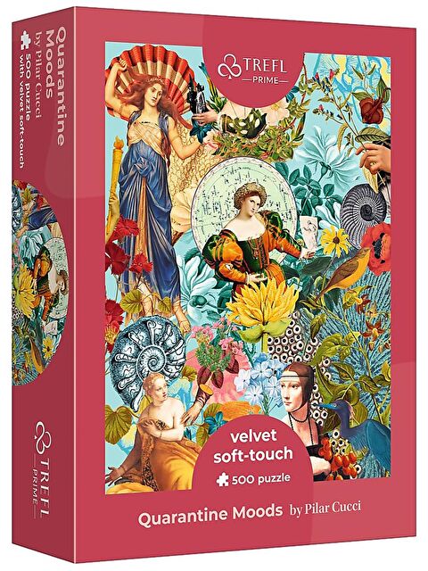Vardem Oyuncak Trefl 500 Parça Puzzle Karantina Moods (34x48cm) - Standart Standart