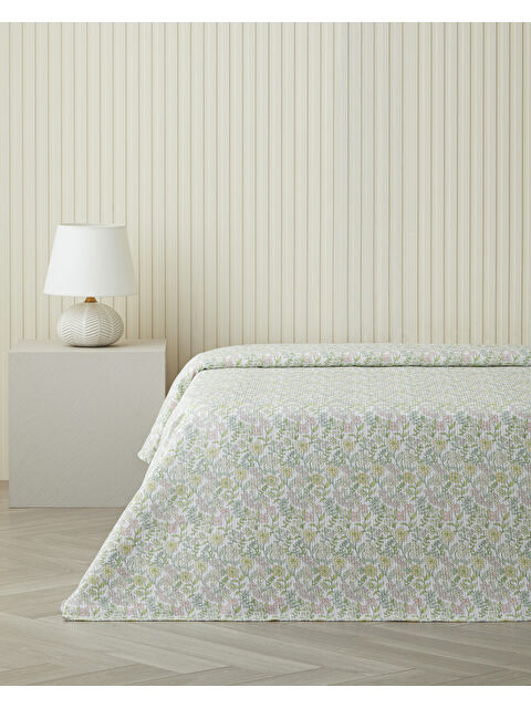 English Home Spring Garden Çift Kişilik Pike 200x220 cm Yeşil