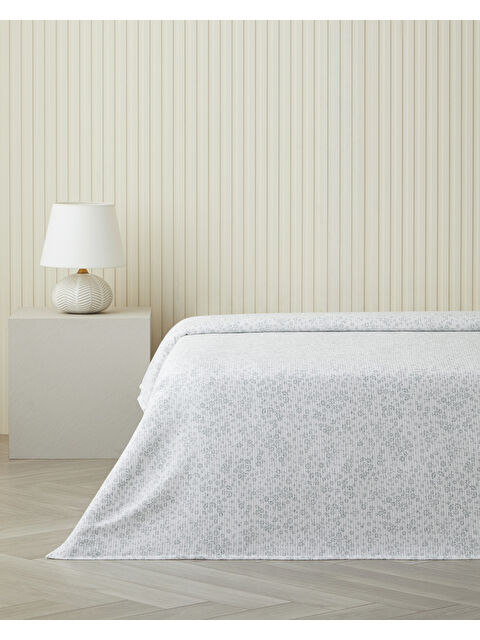 English Home Bloomlet Çift Kişilik Pike 200x220 cm Yeşil