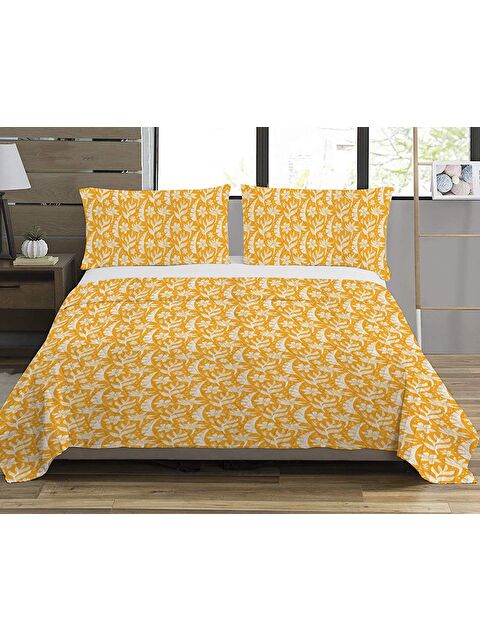 Evmila Baskılı, Desenli Çift Kişilik Baskılı Pike (200x220 Cm) - S000219485-23173