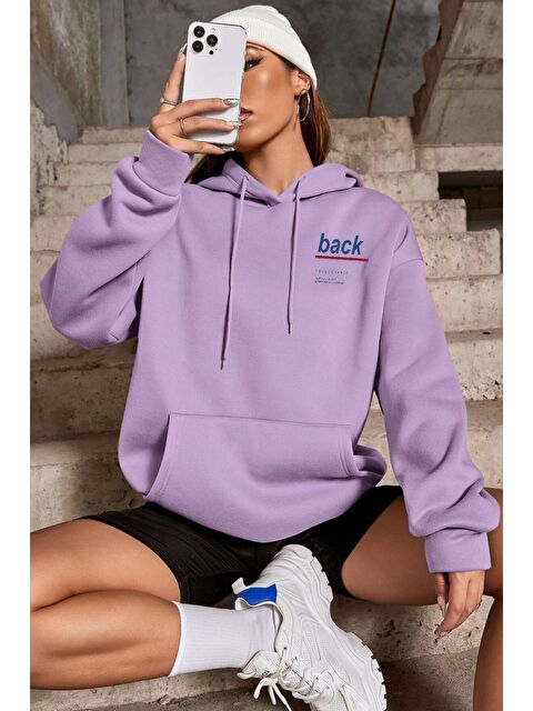 uyguntarz Unisex Back Sırt Baskılı Sweatshirt - S000268344-17878