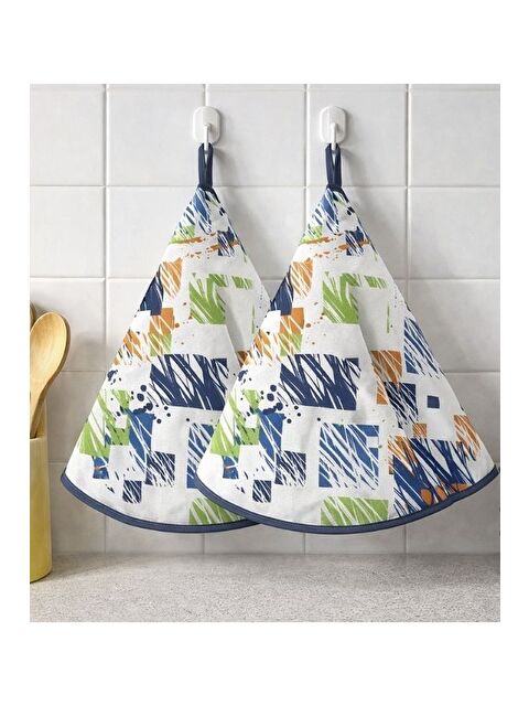 Mulberry Yuvarlak Mutfak Kurulama Bezi – Askılı, Çok Amaçlı 70 Cm