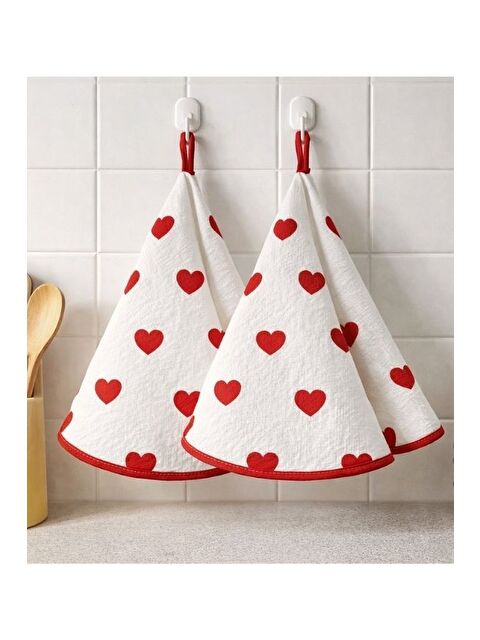 Mulberry Yuvarlak Mutfak Kurulama Bezi – Askılı, Çok Amaçlı 70 Cm