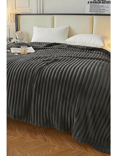 Mulberry King size Fitilli Battaniye Battal Boy 240x260 cm