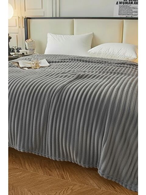 Mulberry King size Fitilli Battaniye Battal Boy 240x260 cm