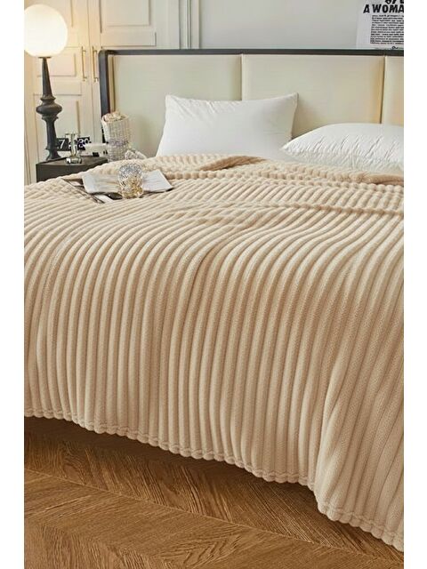 Mulberry King size Fitilli Battaniye Battal Boy 240x260 cm