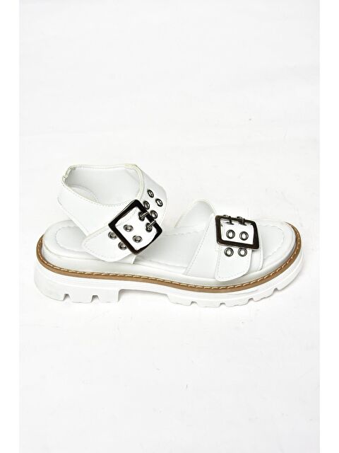 Fox Shoes S9960740 Beyaz Kadın Sandalet - S000152396-20063