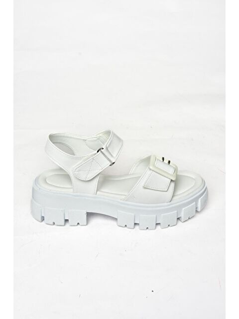Fox Shoes S9739812 Beyaz Kadın Sandalet - S000169120-20063