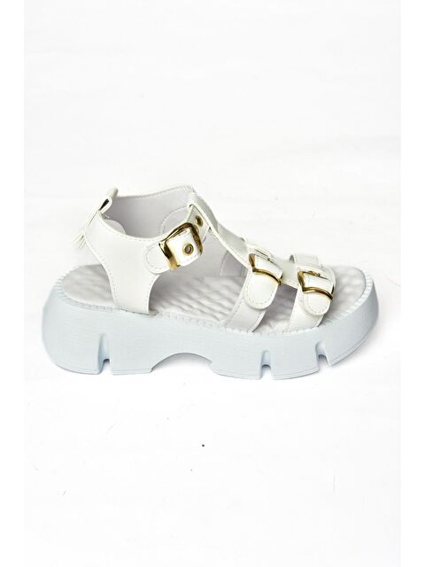 Fox Shoes S9739662 Beyaz Kadın Sandalet - S000169119-20063