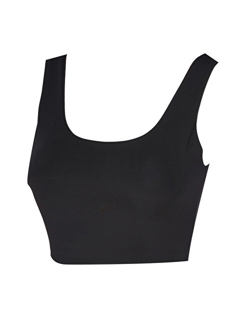 Hummel Bra Remesa Kadın Siyah Yuvarlak Yaka Atlet - S000508008-19351