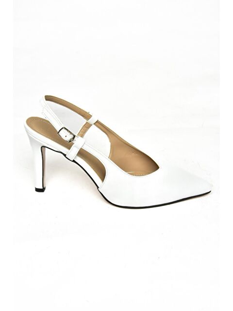 Fox Shoes S4044109 Beyaz Kadın Topuklu Ayakkabı - S000169126-20063