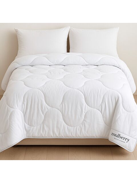 Mulberry Nano Jel Çift Kişilik Yorgan 195x215 cm Yumuşak, Hafif ve Nefes Alabilir | 4 Mevsim Kullanıma Uygun