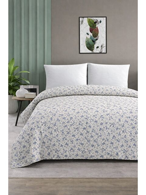 Mulberry Çift Kişilik Pike Yatak Örtüsü %100 Pamuk 220x230