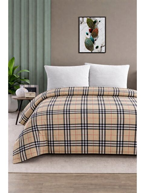 Mulberry Çift Kişilik Pike Yatak Örtüsü %100 Pamuk 220x230