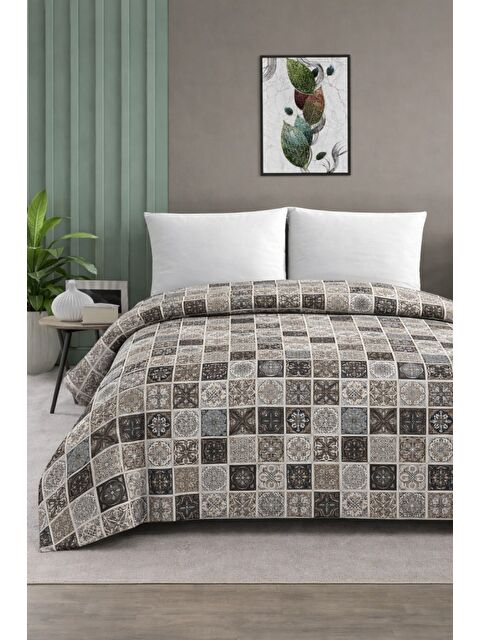 Mulberry Çift Kişilik Pike Yatak Örtüsü %100 Pamuk 220x230