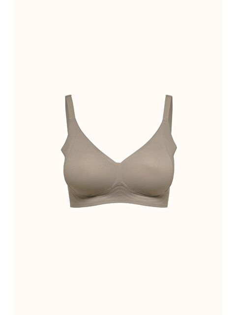 C&City Balensiz Dikişsiz Lazer Kesim Pedli Sütyen Cc416 Taş