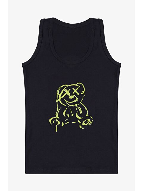 Koza İç Giyim Erkek Çocuk Roket Desenli Atlet Boxer Takım - S000310719-37418