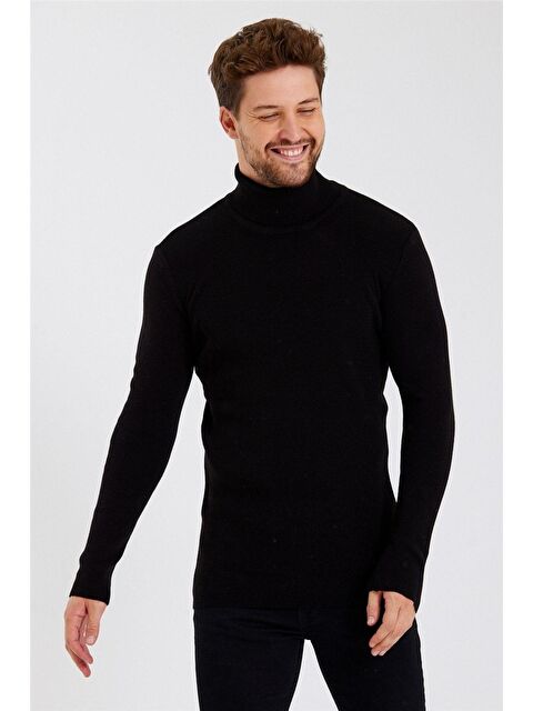 Tarz Cool Erkek Tam Balıkçı Triko - S000152832-19351