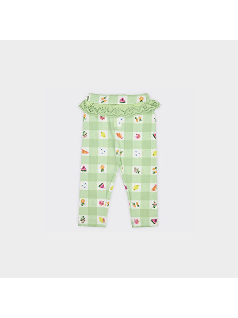 Panço Kız Çocuk Meyve Desenli Tayt - S000274185-1180