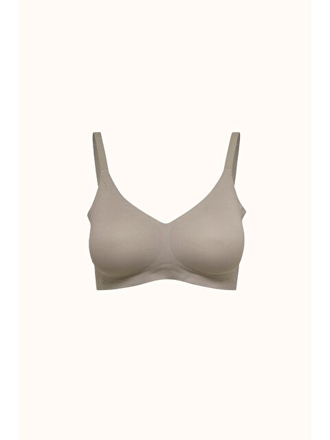 C&City Balensiz Dikişsiz Lazer Kesim Pedli Sütyen Cc415 Taş