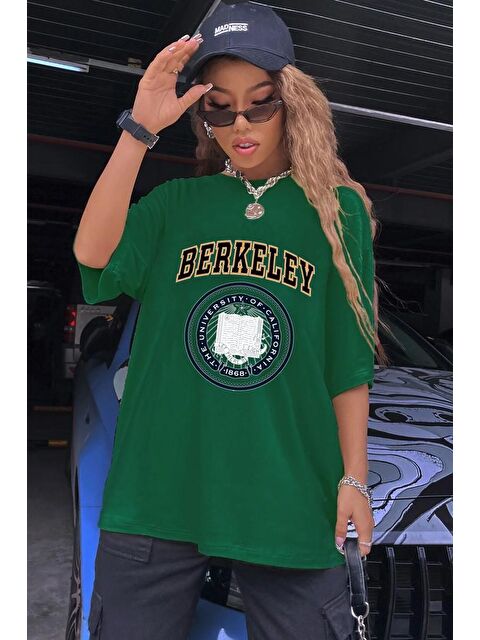 uyguntarz Unisex Berkeley Baskılı T-shirt - S000242720-18194