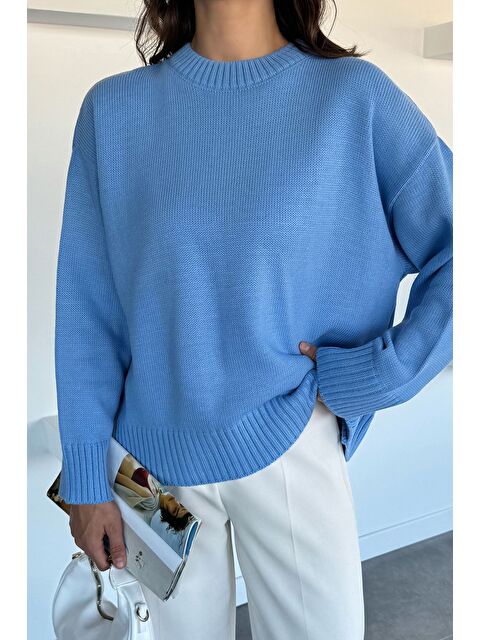 Gülseli Kadın Bisklet Yaka Triko Kazak - S000469733-17234