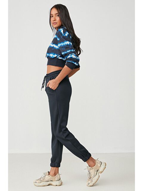 C&City Basic Jogger Eşofman Altı 802 Lacivert - S000216057-21164