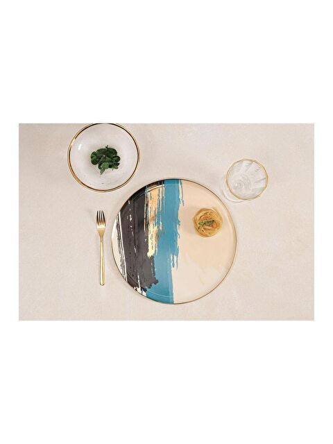 PORLAND Dash Düz Servis Tabağı 27cm 04ALM007797 - S000224451-37243