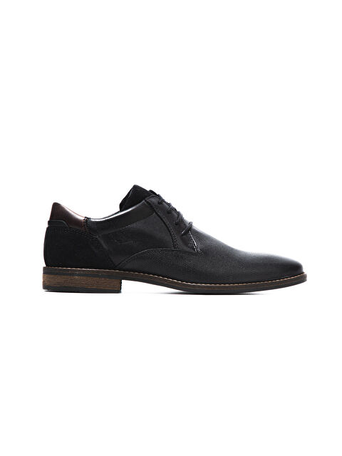 John May Erkek Oxford ( Klasik) 1154/A 011 WK-John May Orkut Suede Black - S000509888-19351