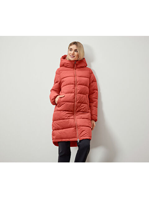 Tchibo Kadın Kapitone Mont, , Turuncu - S000486048-20013