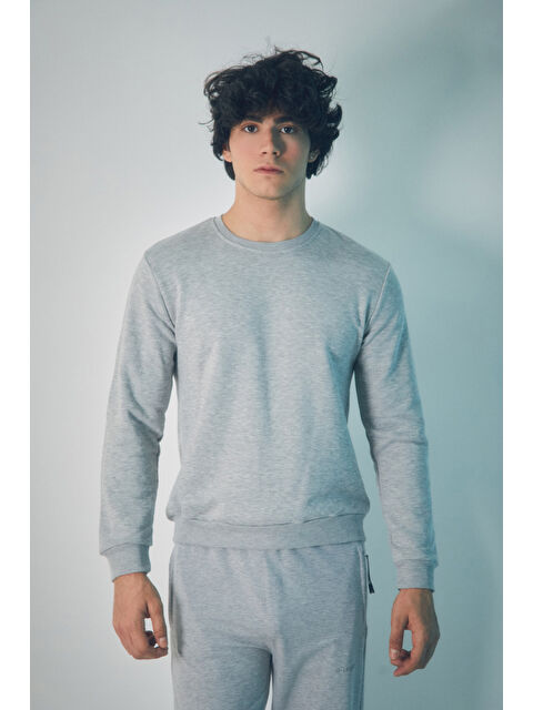 Fullamoda Basic Bisiklet Yaka Sweatshirt - S000274631-20600