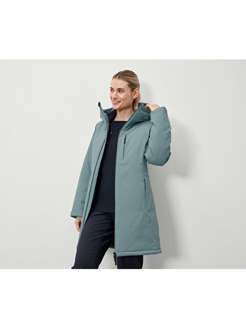 Tchibo Kadın Termal Manto, Yeşil - S000486050-18194