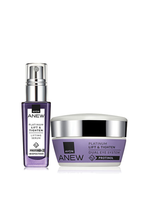 AVON Anew Platinum Lifting Yüz Serumu ve Göz Çevresi Bakım Sistemi Paketi - S000512078-10231