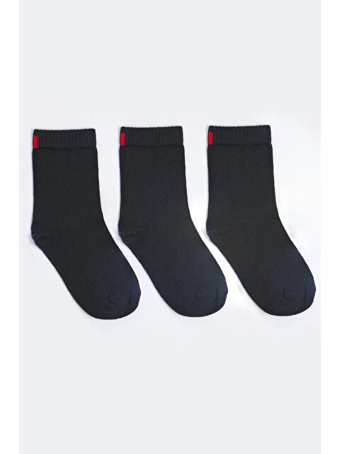 Katia And Bony 3'Lü Paket Family Çocuk Soket Çorap Siyah/Siyah/Siyah - S000144467-19351