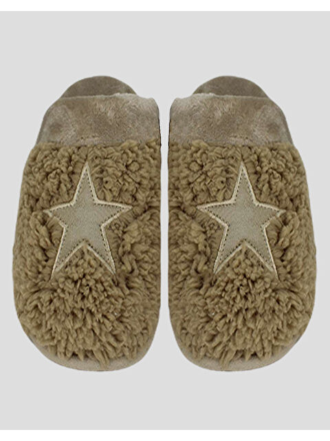 Chirpy YILİ - Yıldız Detaylı Kadın Ev Terliği - S000269009-19413