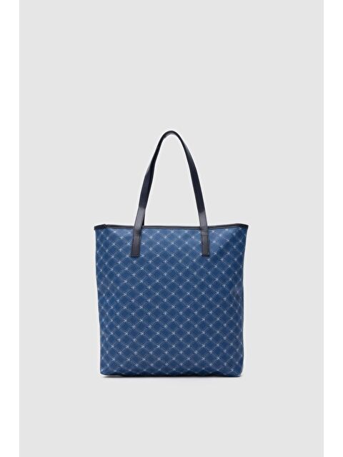 Shulebags Samba Jakarlı Omuz Çantası Lacivert - S000423592-21164