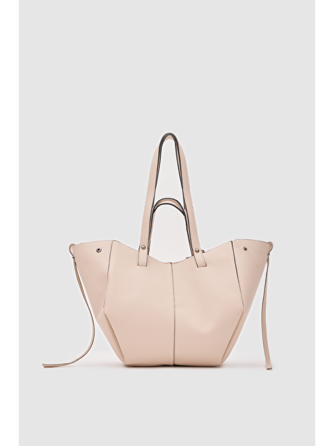 Shulebags Champ City Omuz Çantası Krem - S000423599-19966