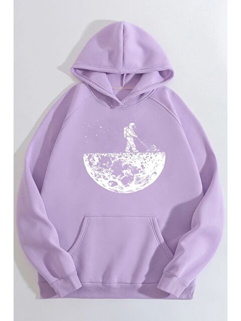 uyguntarz Unisex Uzay Temalı Sweatshirt - S000268354-17878