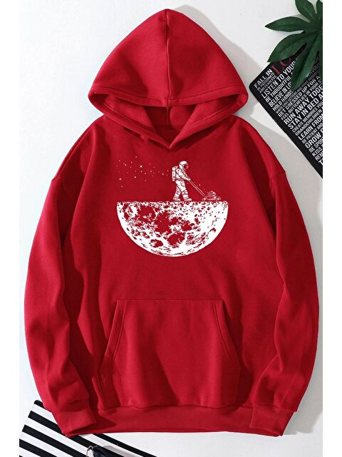 uyguntarz Unisex Uzay Temalı Sweatshirt - S000268354-20045