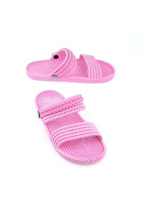 Gezer Yazlık Ayarlanabilir Kaydırmaz Taban Kadın Terlik-Sandalet - S000182060-18686
