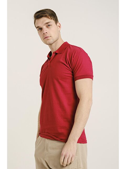 Oksit Alcott Polo Yaka Slim Fit Erkek Tişört - S000124726-20045