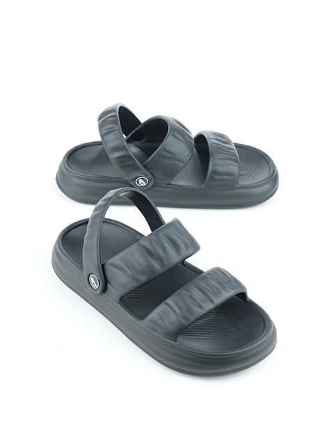 Gezer Yazlık Islak Zemine Uygun Ev Banyo Bahçe Kadın Sandalet Terlik - S000181122-19351