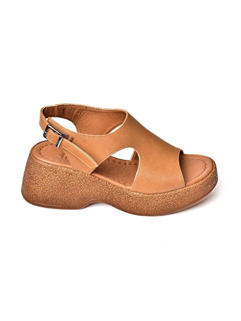 Fox Shoes S9969450 Taba Kadın Sandalet - S000152394-37454