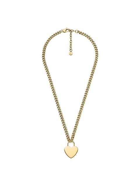 FOSSİL JF04958-710 Kalpli Kadın Kolye