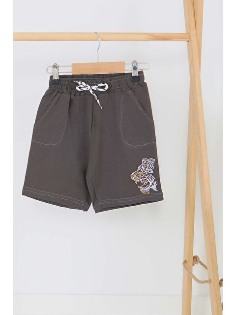 Tofisa Kız Çocuk Füme Baskılı Şort - 27336 - S000425986-33408