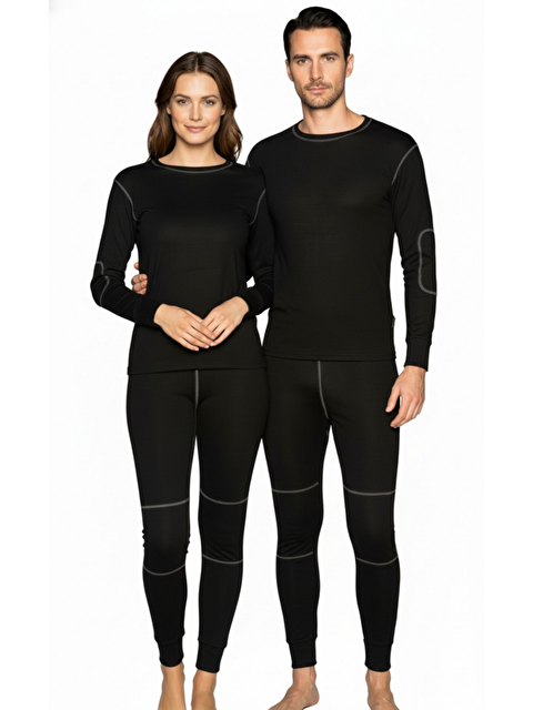 THERMOFORM Active Plus Yetişkin Termal İçlik Set SİYAH